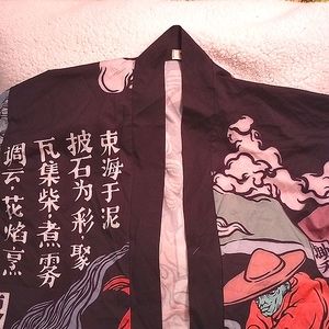 MDN men's kimono robe